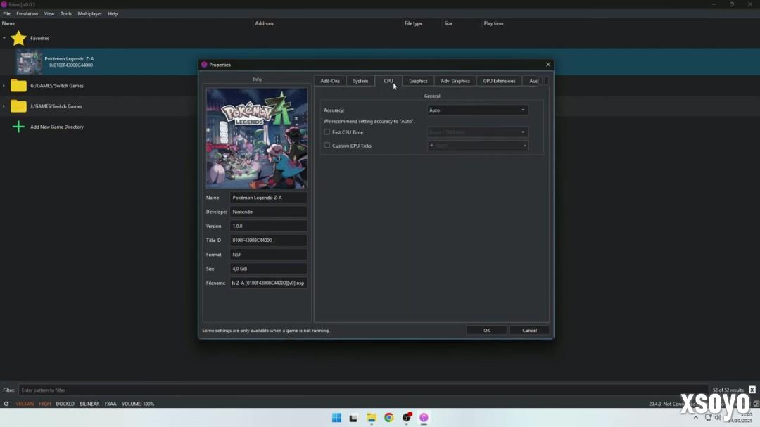 《宝可梦传说：Z-A》已可在PC上4K/60帧运行