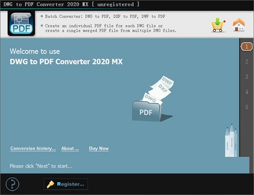 DWG to PDF ConverterV6.7.9