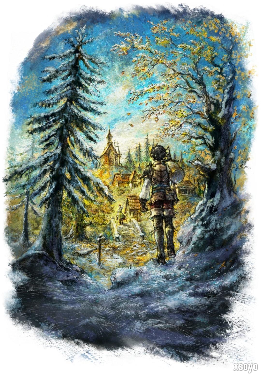 《歧路旅人0》新情报公开 游戏角色以及设施等