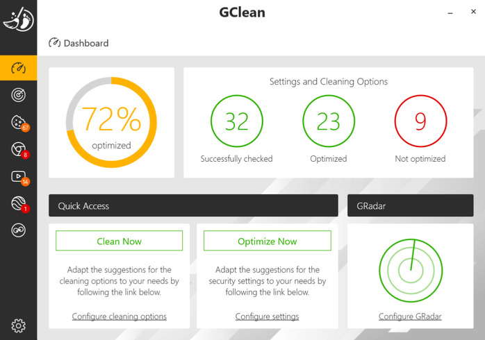 《Abelssoft GClean》流氓软件清除工具