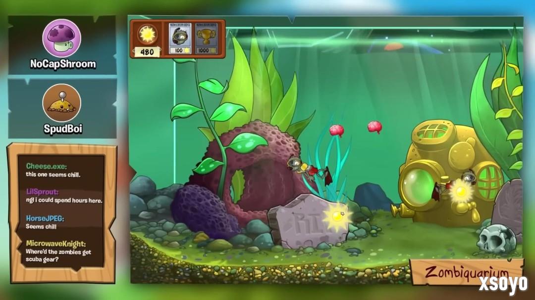 《植物大战僵尸:重植版》新预告 双人合作/PVP玩法展示
