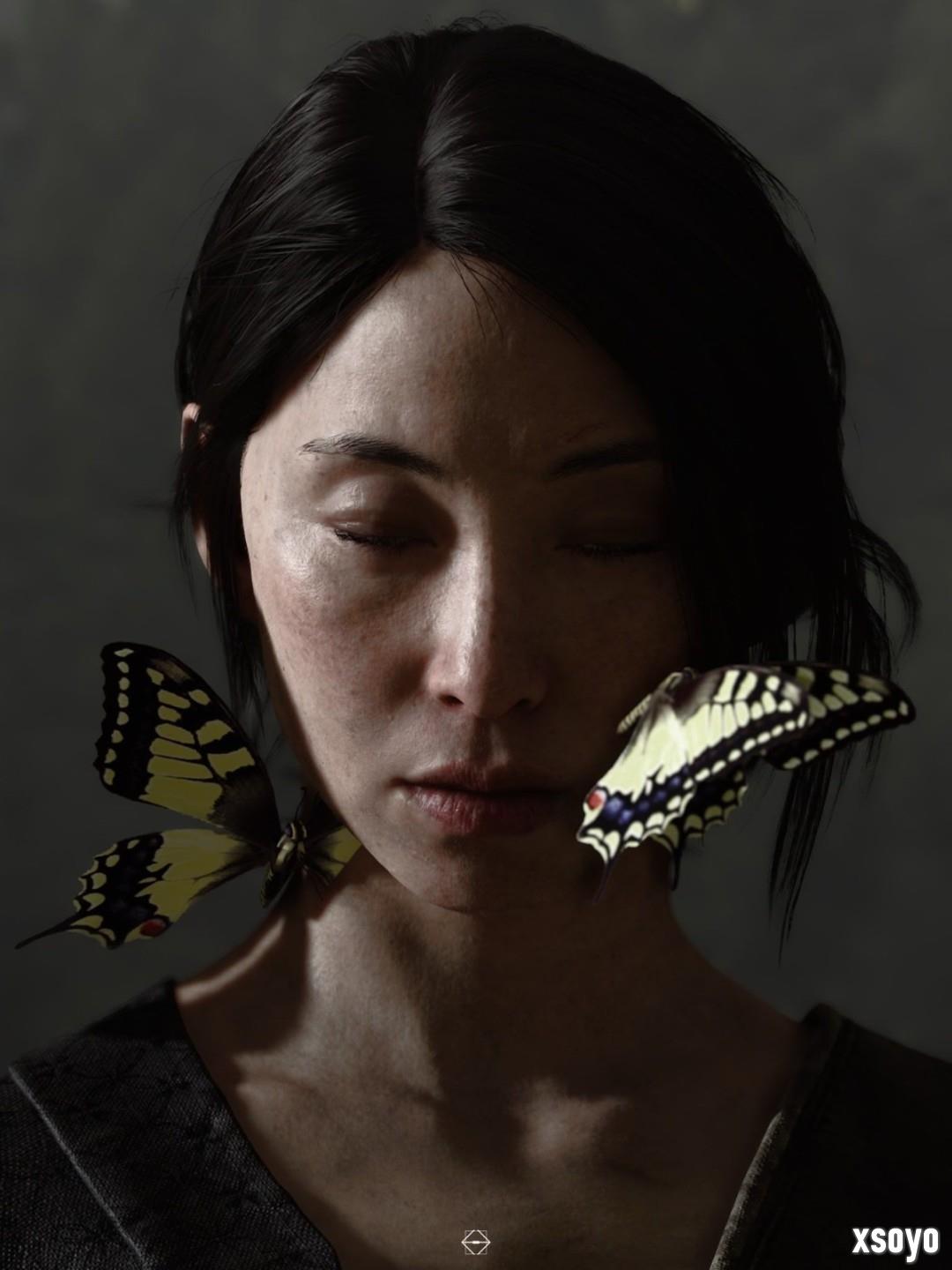 《羊蹄山之魂》女主笃美照 脸模转发并表示满意