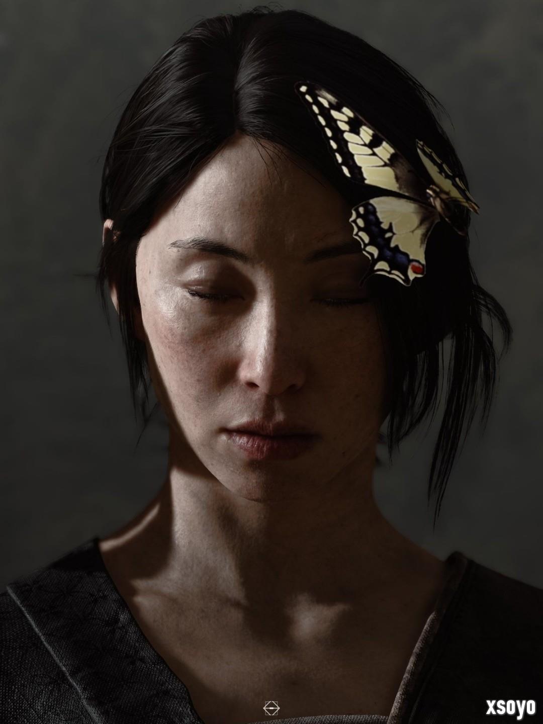 《羊蹄山之魂》女主笃美照 脸模转发并表示满意
