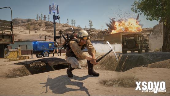 马桶人入侵《PUBG》,勇闯破镜米拉玛