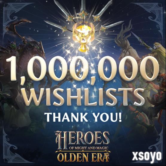 《魔法门之英雄无敌:上古纪元》愿望单现已突破100万份!