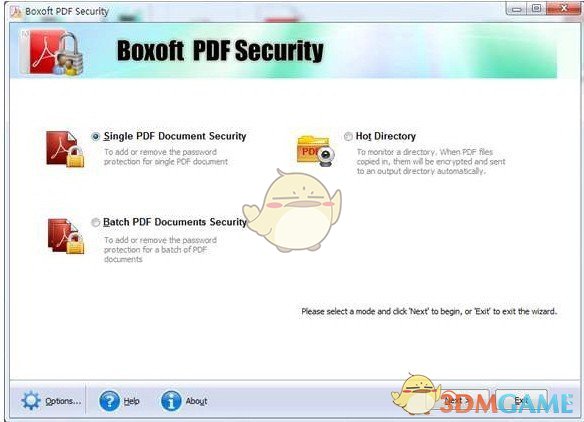 Boxoft PDF Security(PDF文件加密软件)v3.1