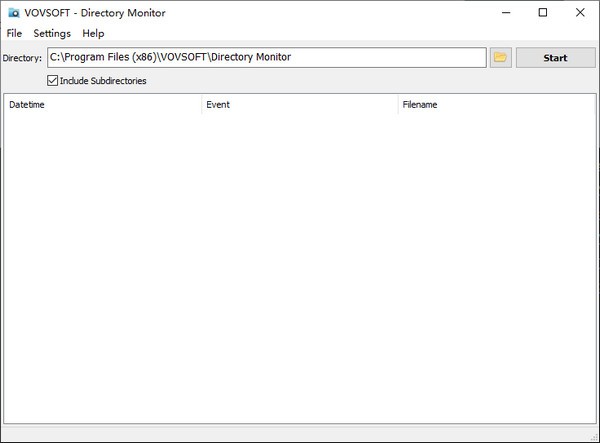 VovSoft Directory Monitor(文件夹监视软件)v1.1