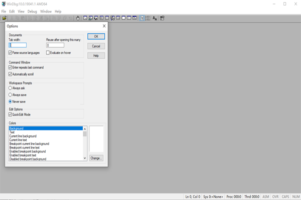 WinDbgv6.12