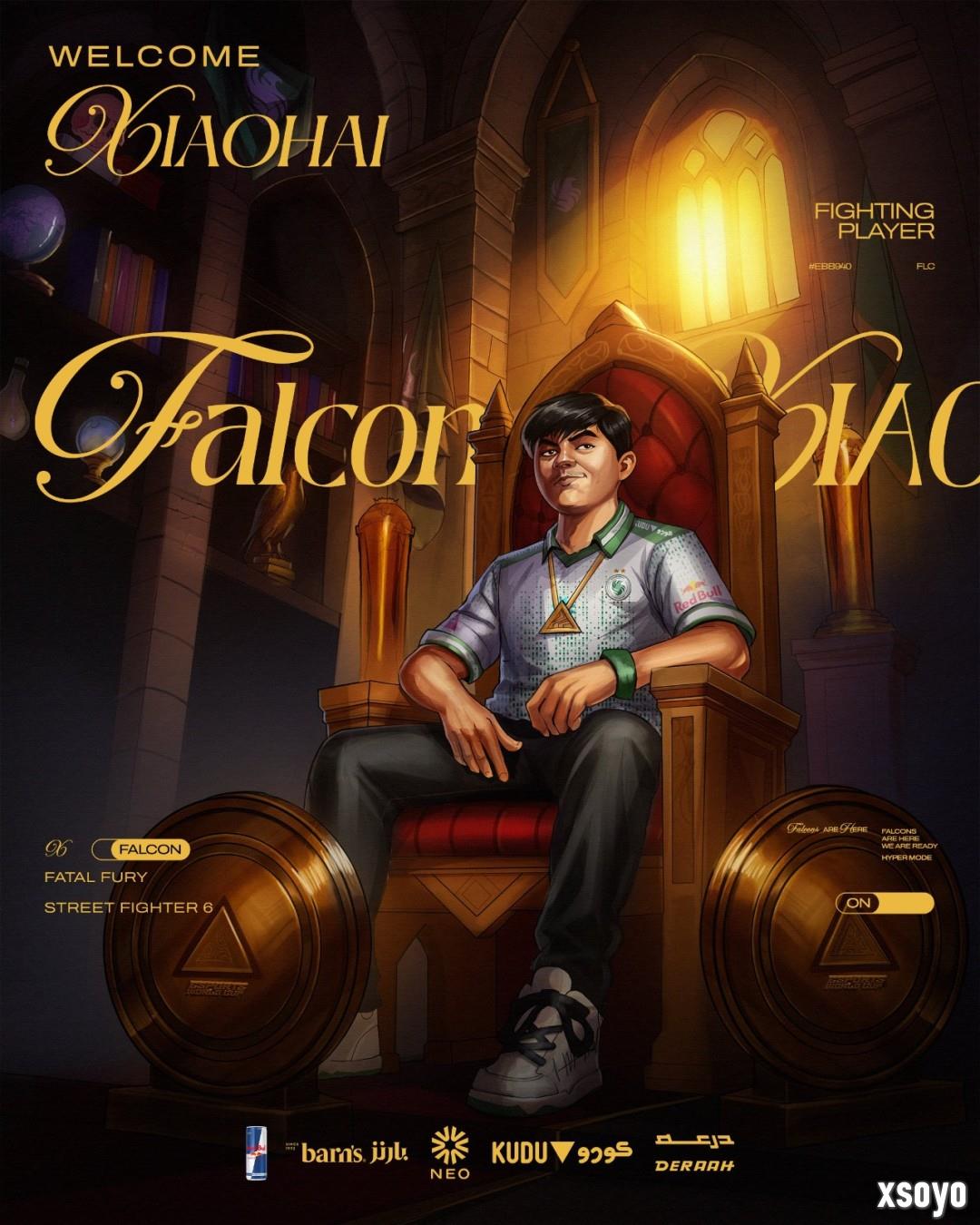 丁神要哭了！“小孩”曾卓君正式加入沙特Falcons战队