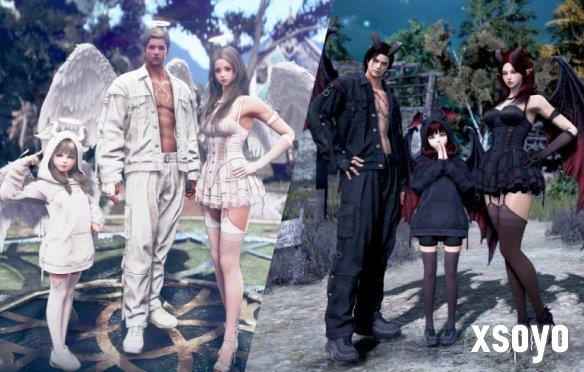 《黑色沙漠》全新时装：天使圣羽与恶魔之息限时登场