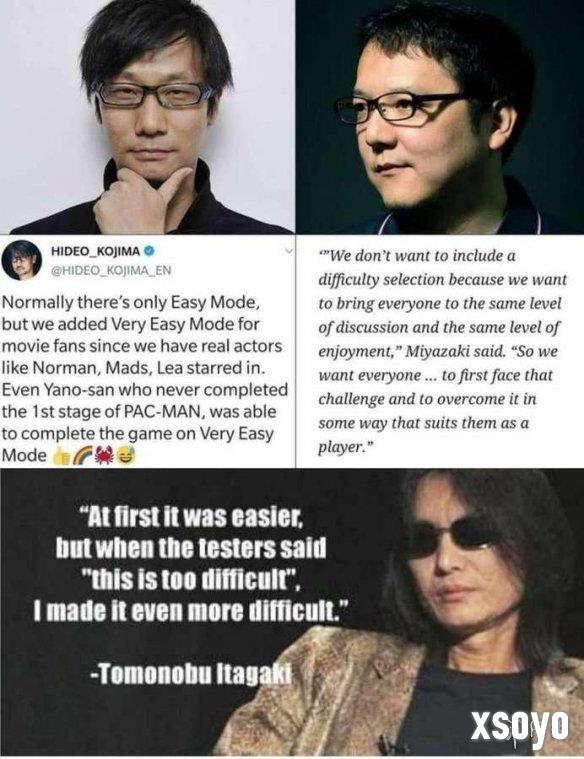 从简单到硬核！日本三大制作人对游戏难度各自的理解