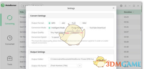 NoteBurner Audio Recorder v4.1.0