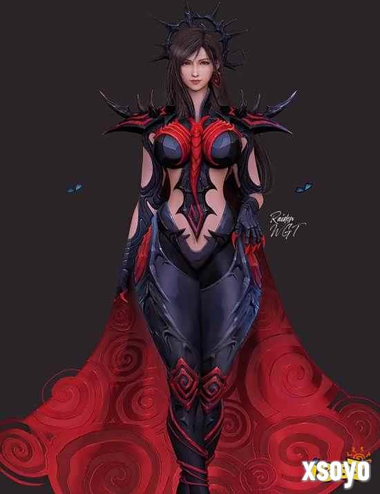 蒂法3D艺术新作：漫威争锋海拉战衣重塑经典形象​