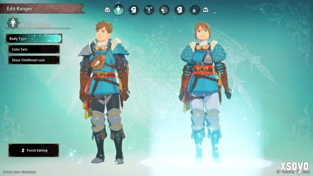 可以捏脸!《怪物猎人物语3:命运双龙》角色编辑演示PV发布