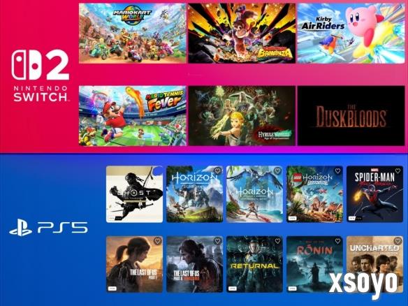 独占游戏或成Switch2秘密武器?其阵容数量已超越PS5