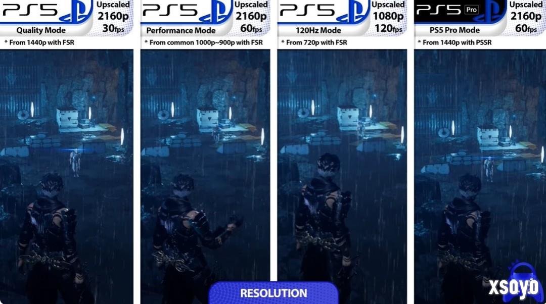 极致发挥PS5 Pro性能！ 《忍者龙剑传4》PS版画面对比