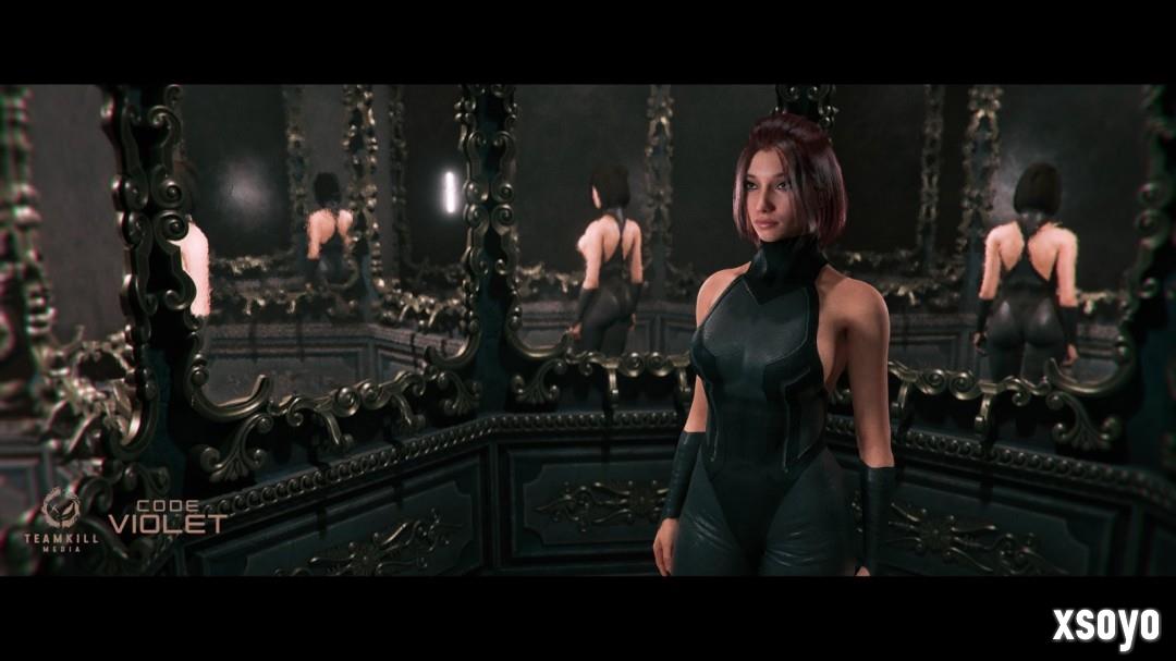 恐怖游戏《Code Violet》新截图 紧身衣女主性感