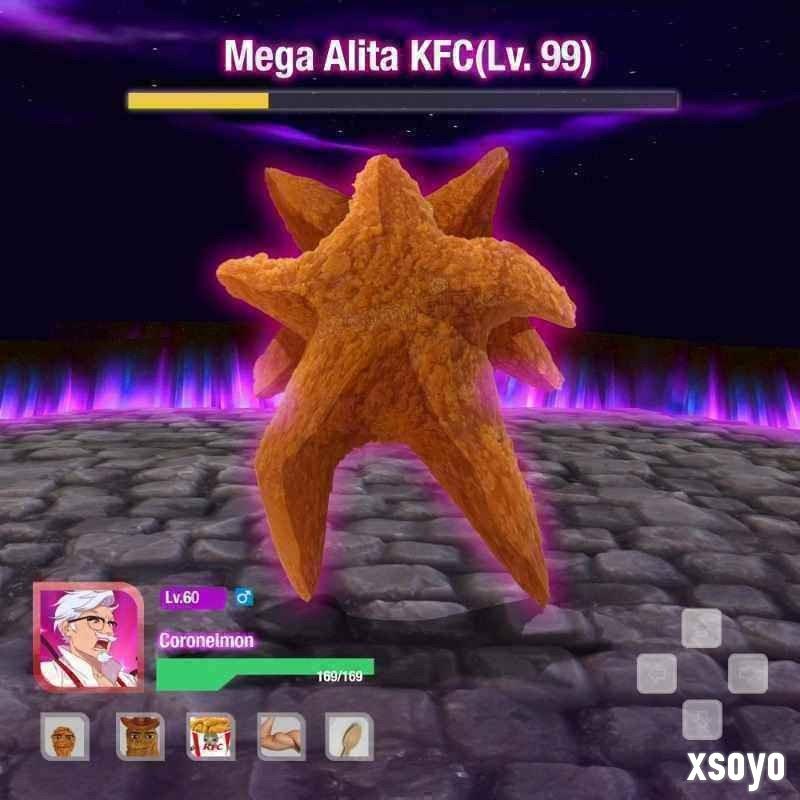 更诡异了！ 国外肯德基发布油炸Mega宝石海星