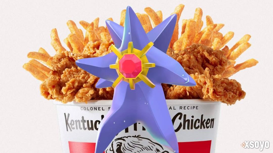 更诡异了! 国外肯德基发布油炸Mega宝石海星