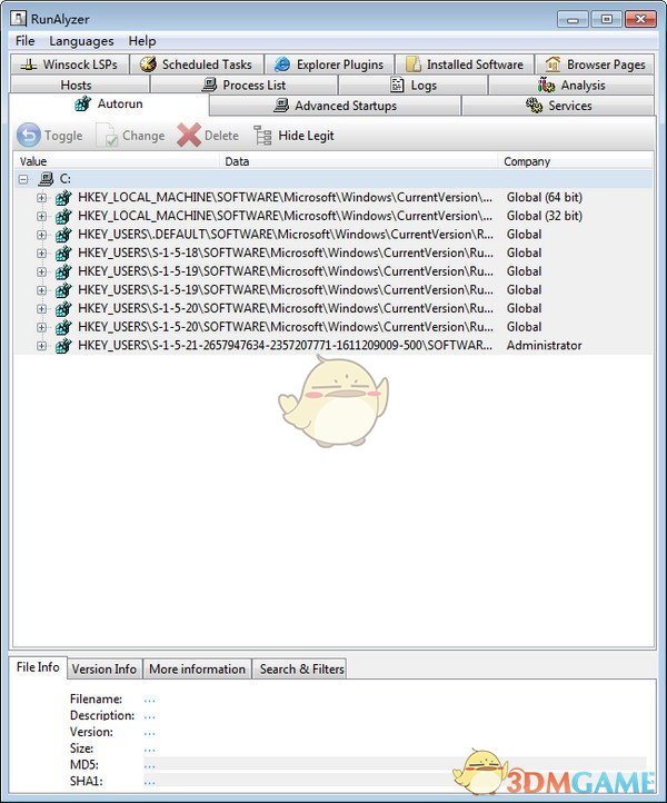 RunAlyzer(自启程序管理工具)v1.6.0.24