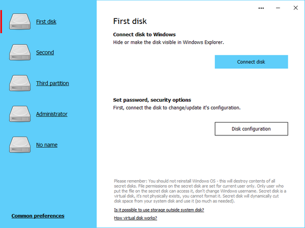 Secret Disk Professional