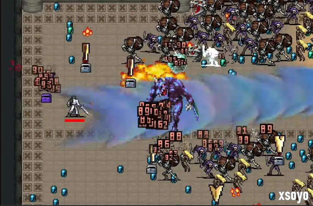 《吸血鬼幸存者》联动《恶魔城》大量新增武器道具