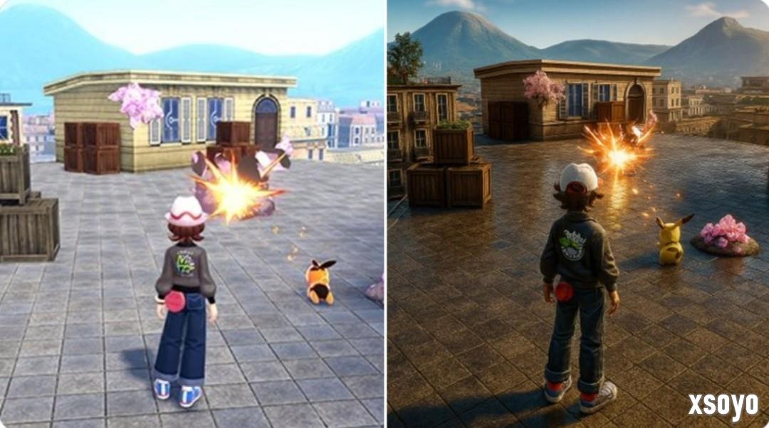 这不是我们想要的! 网友AI真实化《宝可梦Z-A》画面反遭嘲讽