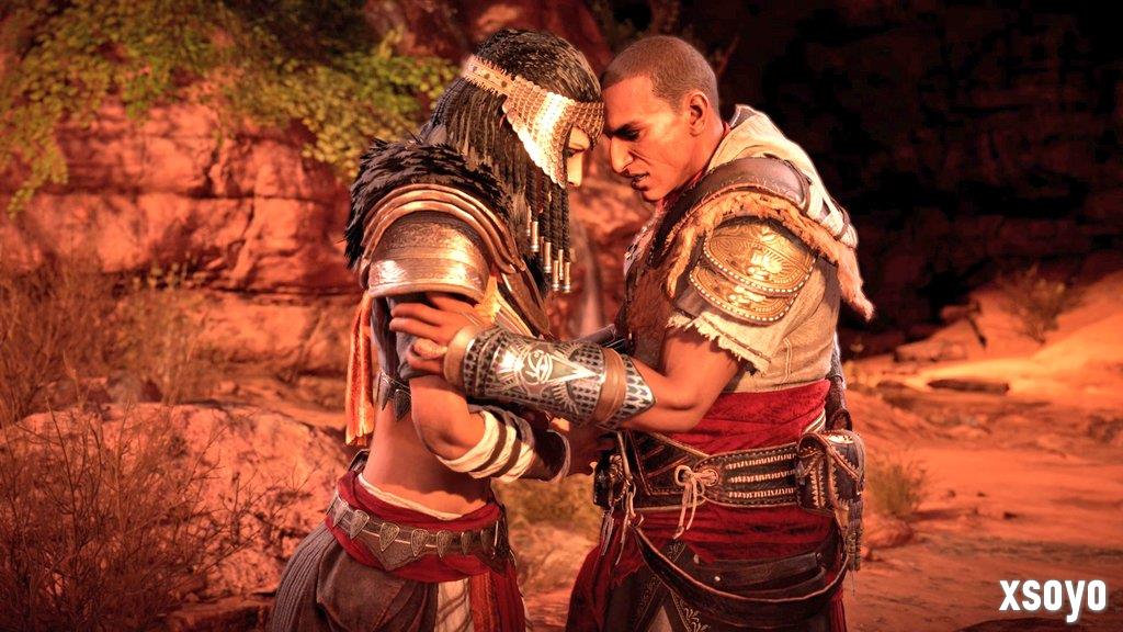 或为《刺客信条:起源》相关!巴耶克与艾雅动捕同框