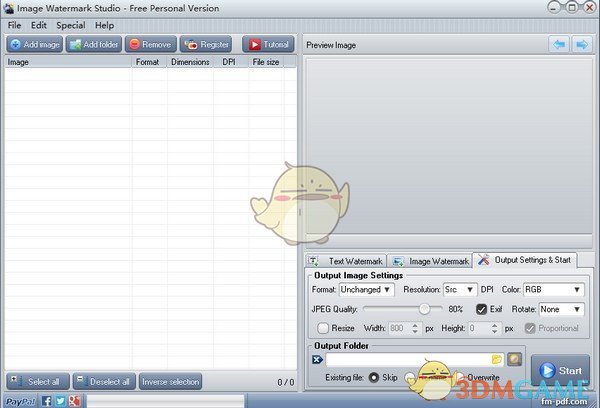 Image Watermark Studiov1.0