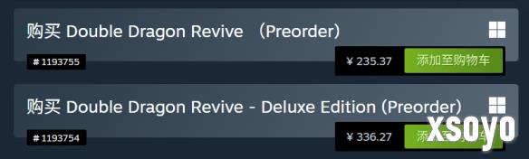 《双截龙再临》现已正式发售！Steam国区售价235元