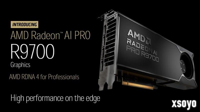 AMD最强RDNA4显卡:Radeon AI PRO R9700售9200元