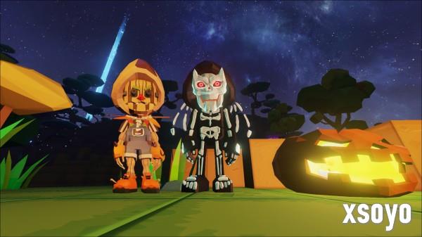 《方块方舟》万圣节来袭!惊魂派对今日正式开幕!