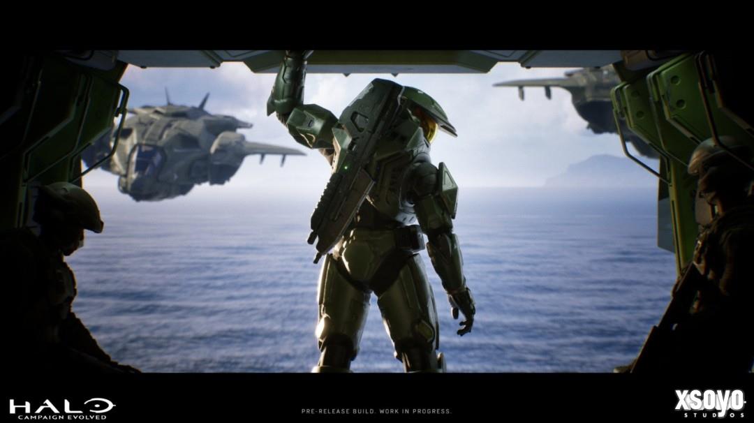 《光环：战役进化》全新截图欣赏 画面升级了！