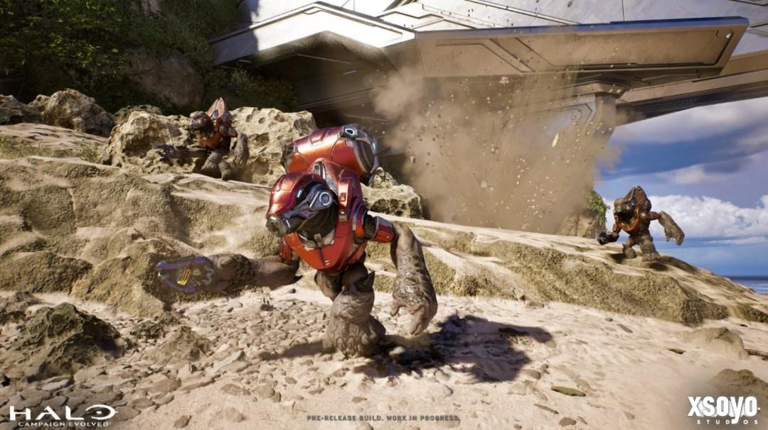 《光环：战役进化》全新截图欣赏 画面升级了！