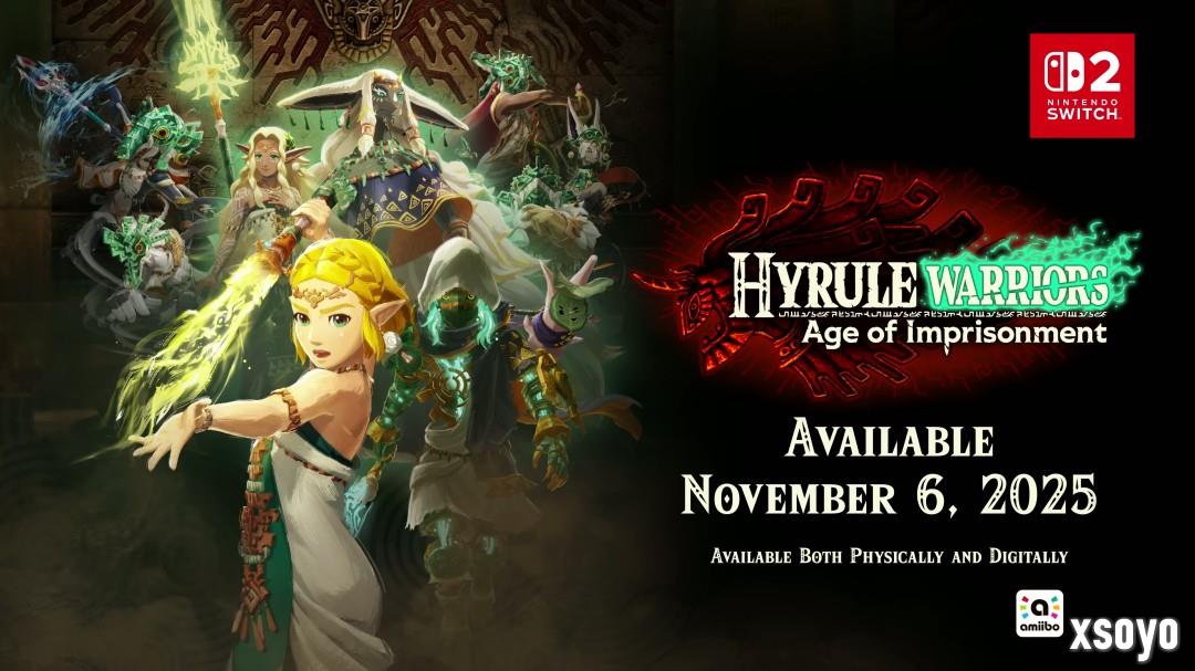 《塞尔达无双：封印战纪》全新宣传片 11月6日发售