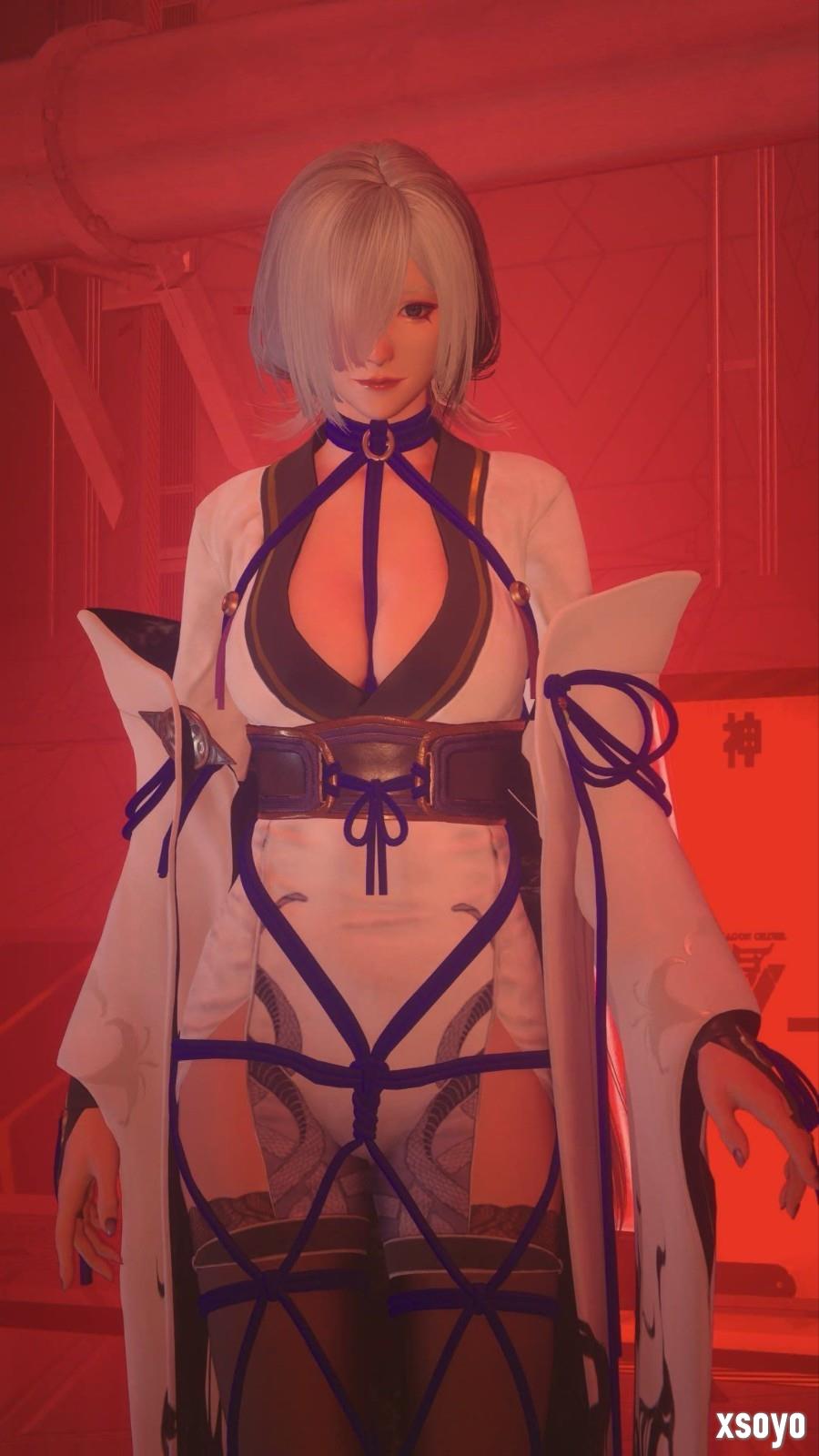 《忍者龙剑传4》Seori隼龙绫音艺术图 非常棒啊！