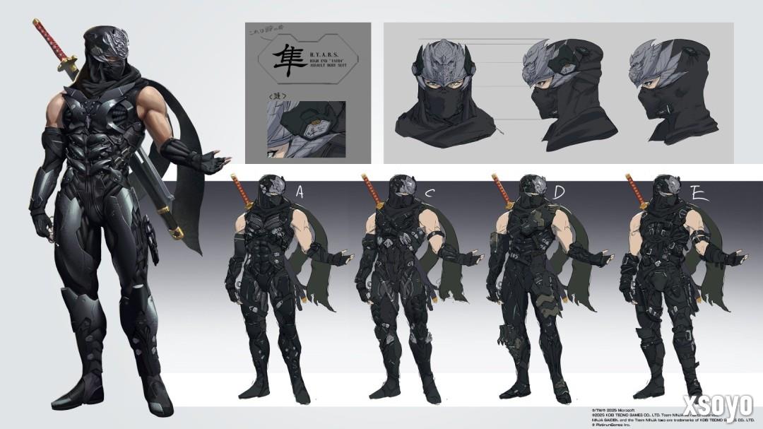 《忍者龙剑传4》Seori隼龙绫音艺术图 非常棒啊！