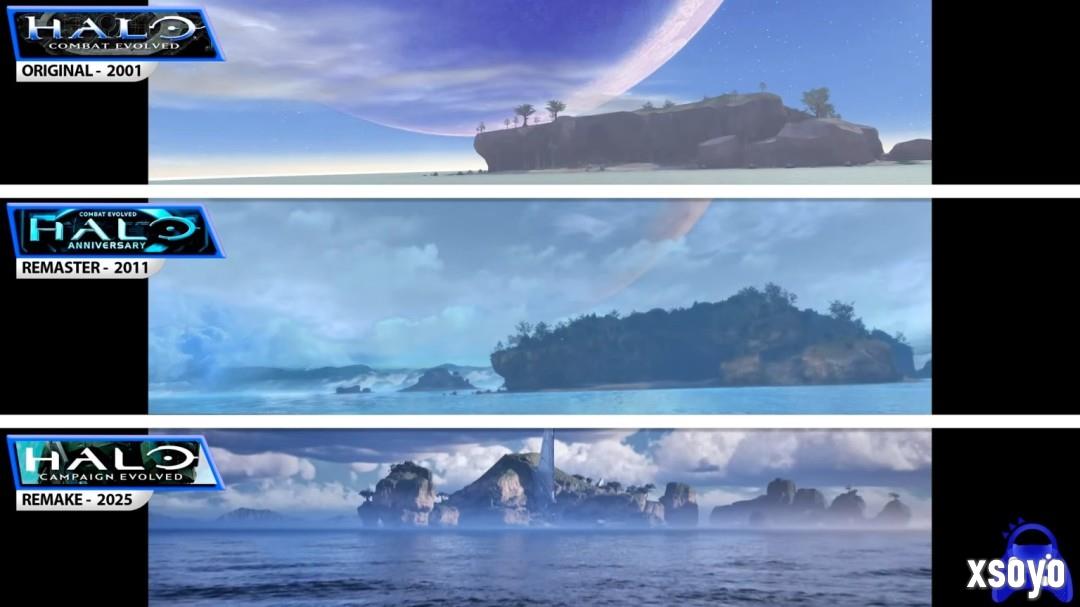 惊人蜕变！ 《光环》初代vs高清复刻vs重制版对比