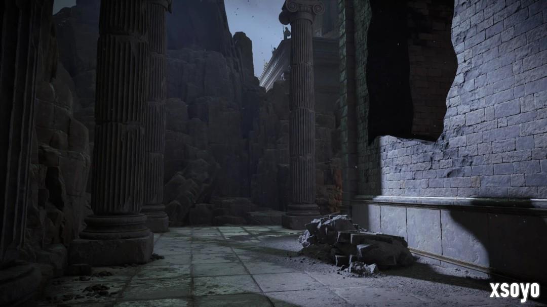 重返希腊舞台 索尼取消的《战神》多人游戏截图曝光