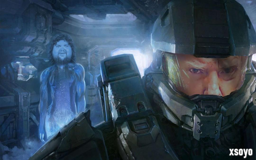 特朗普化身士官长 白宫发AI图庆祝《光环》上PS