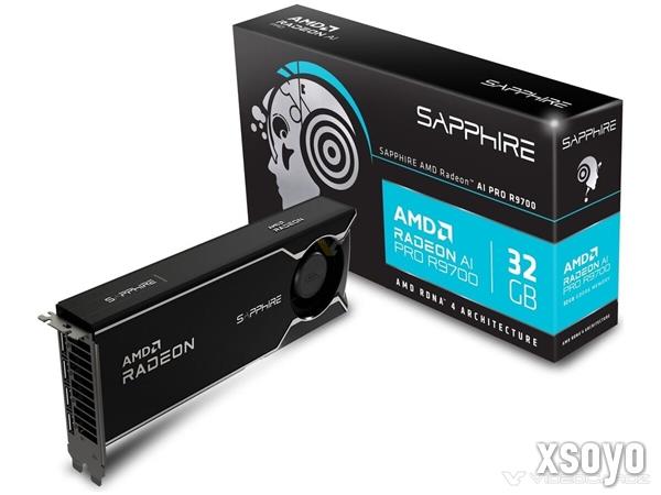 10999元！AMD最强专业显卡Radeon AI PRO R9700上市