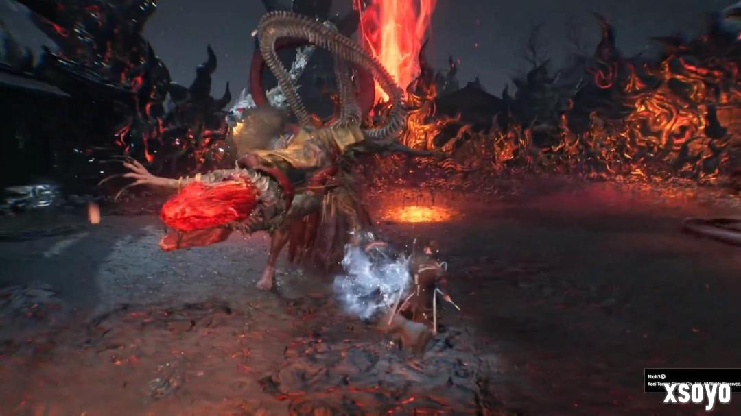 《仁王3》全新视频 大Boss蛇骨婆非常强悍