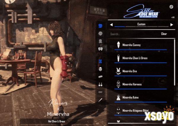 《剑星》街霸嘉米MOD!经典绿色高叉服装