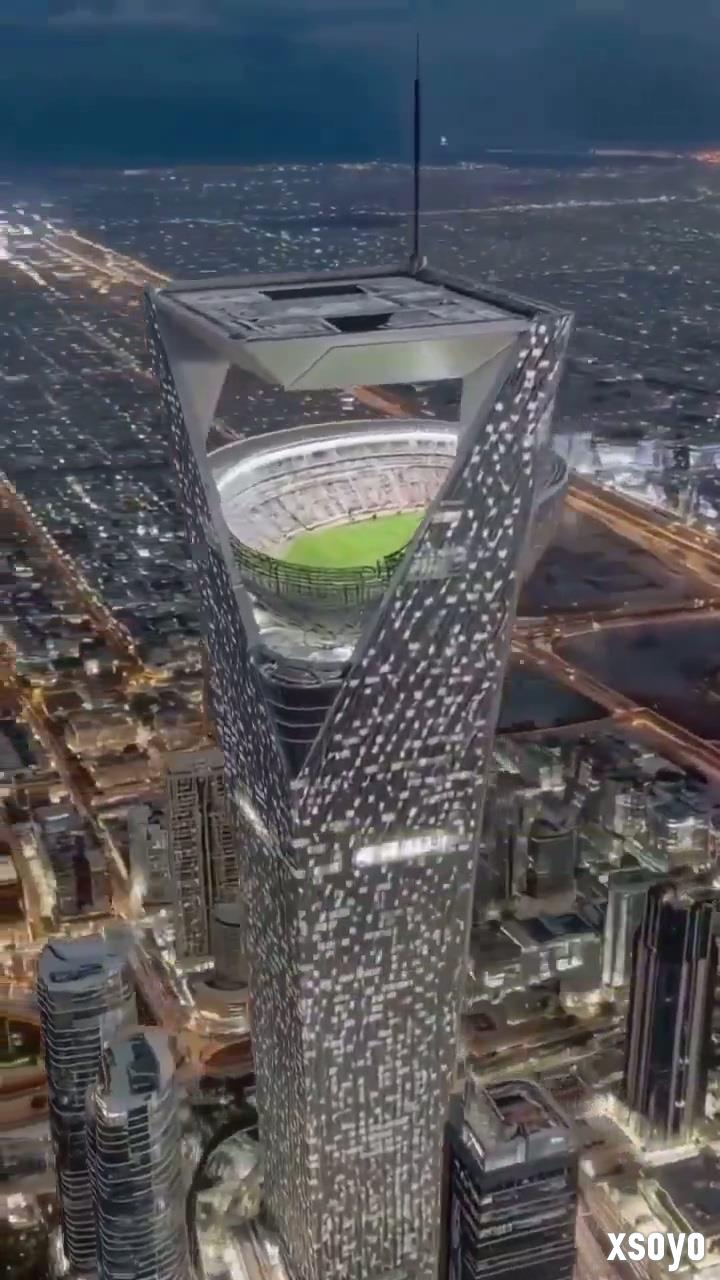 沙特拟建“天空球场”：2034世界杯或在空中举行