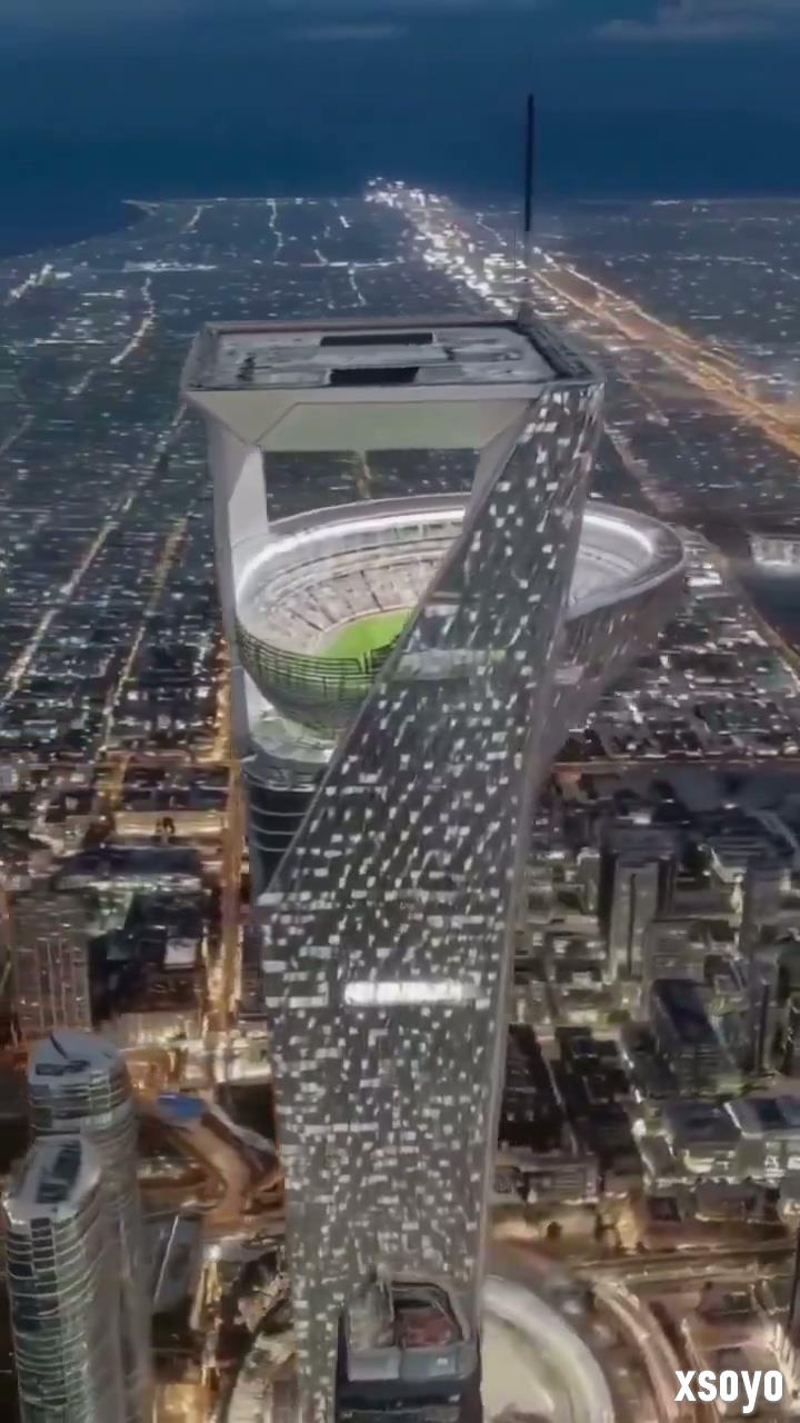 沙特拟建“天空球场”：2034世界杯或在空中举行