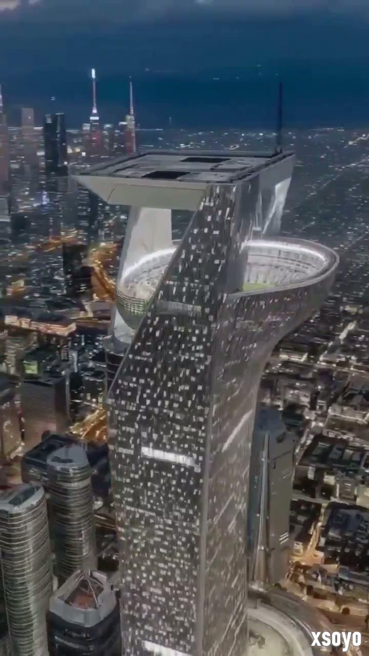 沙特拟建“天空球场”：2034世界杯或在空中举行