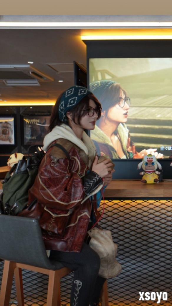 《怪物猎人:荒野》阿尔玛COS:清纯诱人还原度极高!