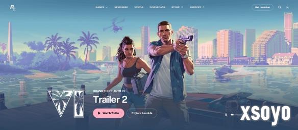 R星官网迎来大改 ：《GTA6》Logo变化 发售日期没了！