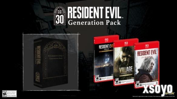 NS2版《生化危机》世代合集公布：包含7/8/9代作品！