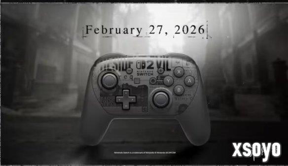 《生化危机9》发售当日将推出联名款Switch2 Pro手柄